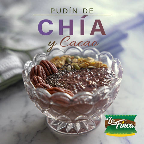 Pudín de Chía y Cacao