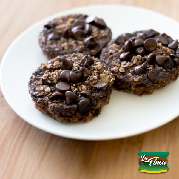 Gustitos de Chocolate, Avena y Guineo