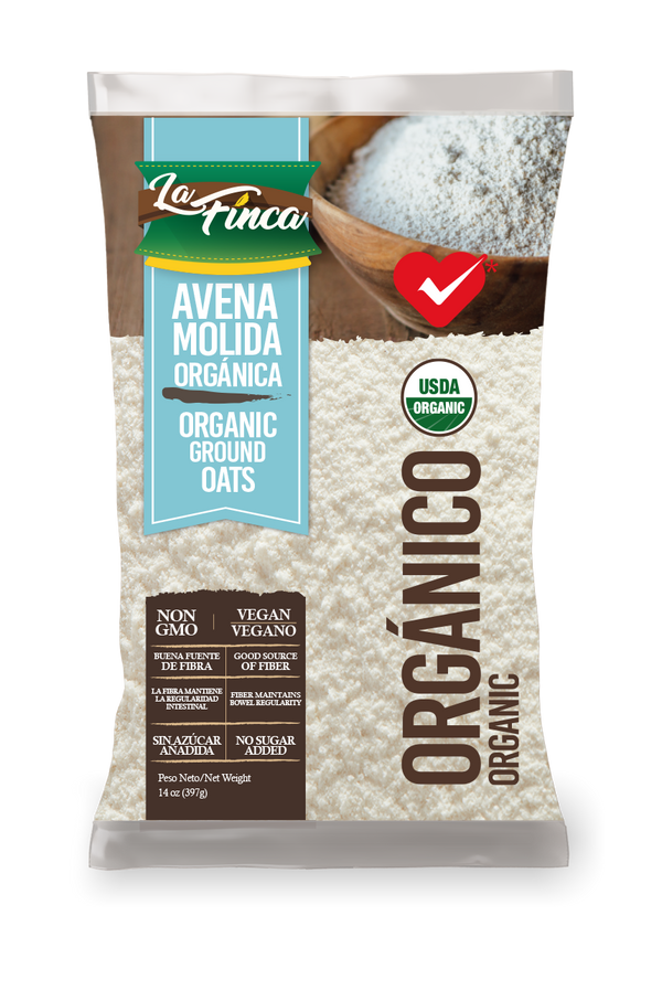 Avena Molida Orgánica, 14oz