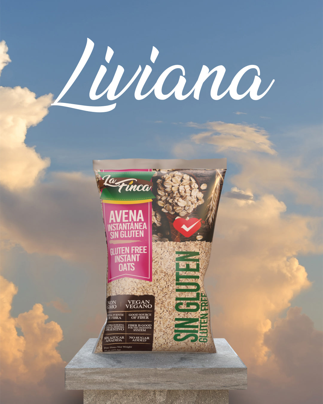 Avena Instantánea Sin Gluten