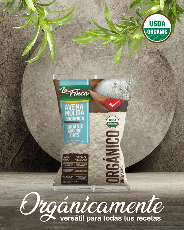 Avena Molida Orgánica, 14oz