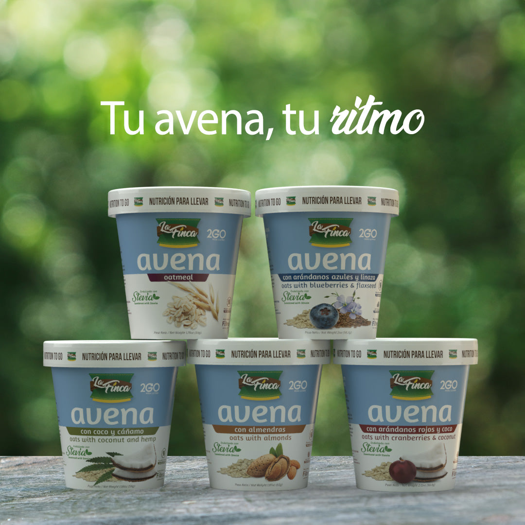 Avena Instantánea con Arándanos Azules, Linaza y Canela Single Serve Cup