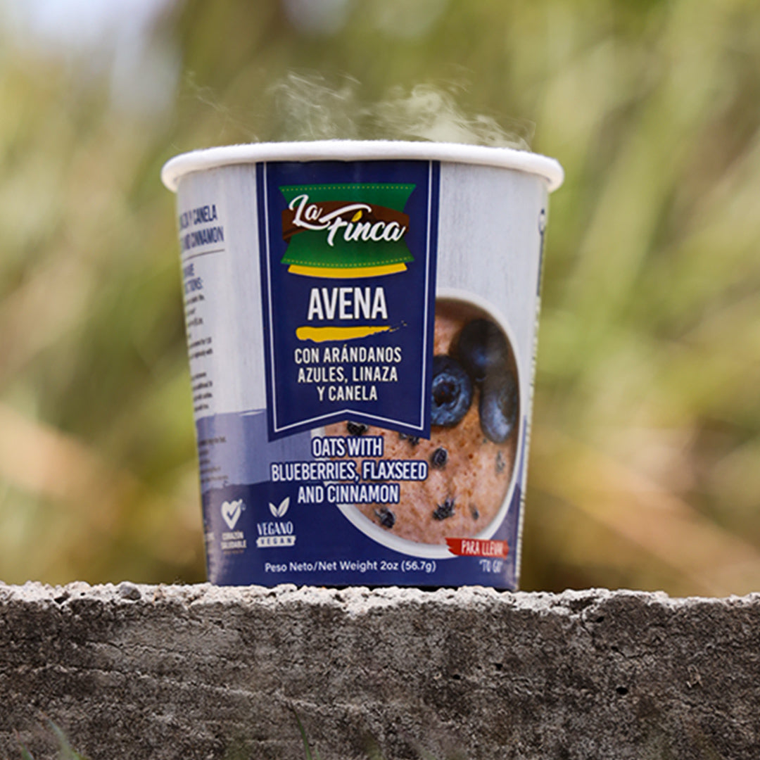 Avena Instantánea con Arándanos Azules, Linaza y Canela Single Serve Cup