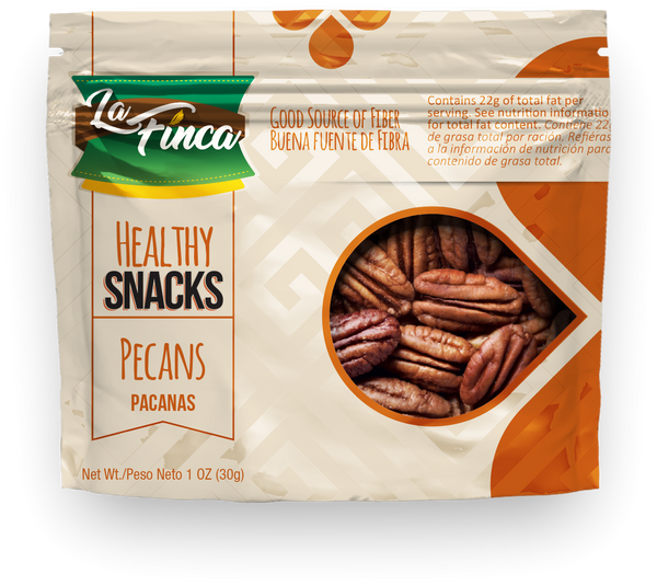 La Finca Healthy Snacks Pecans 1oz