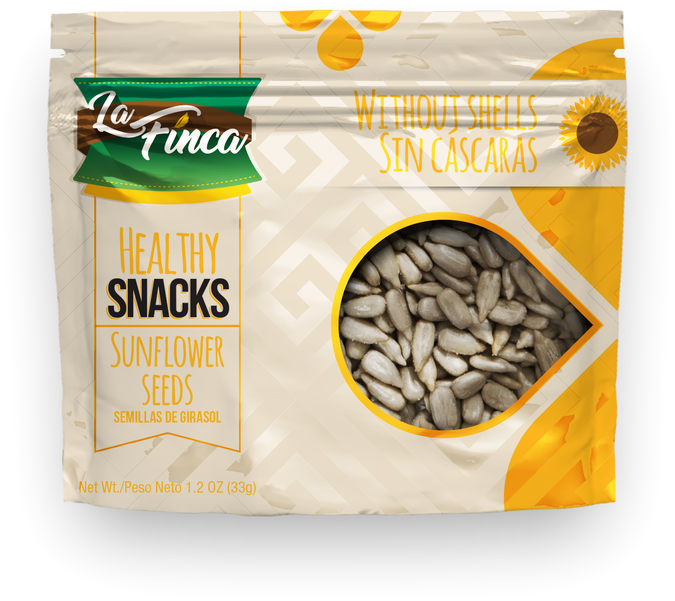 La Finca Healthy Snacks Sunflower Seeds 1.2oz