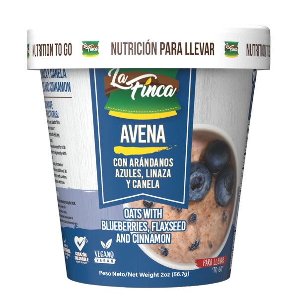 Avena Instantánea con Arándanos Azules, Linaza y Canela Single Serve Cup